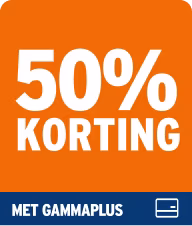 50% korting