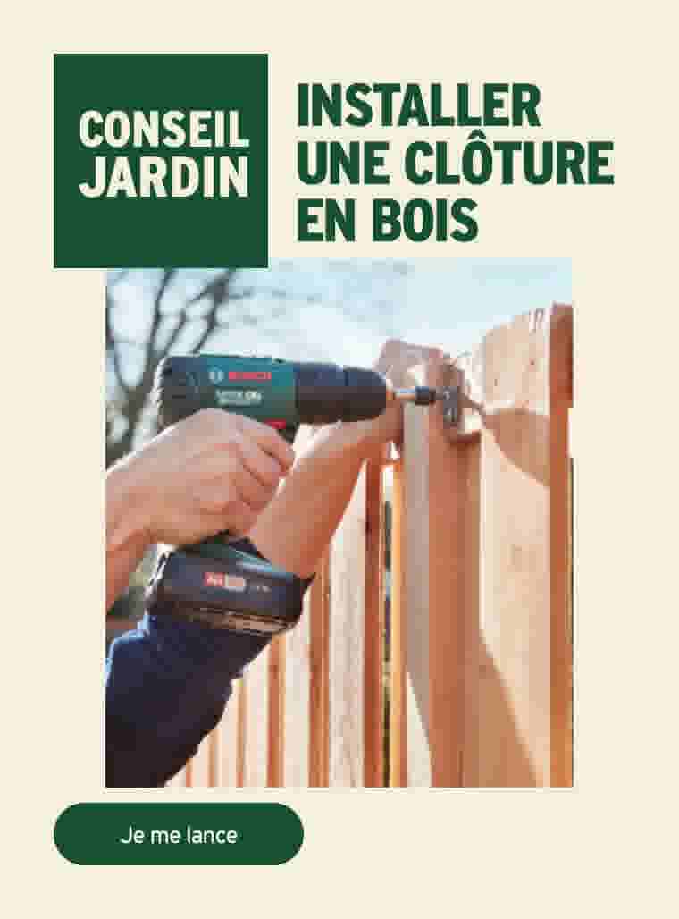 Installer une clôture en bois