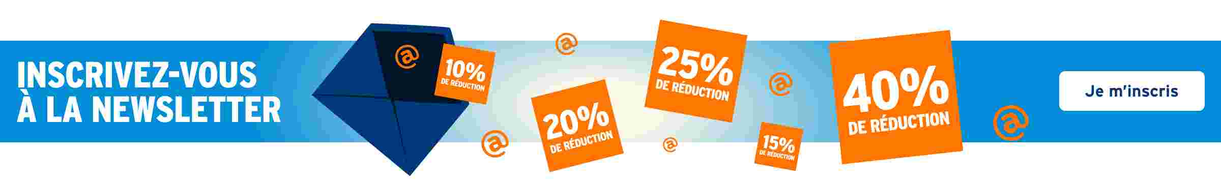 Inscrivez-vous  à la newsletter