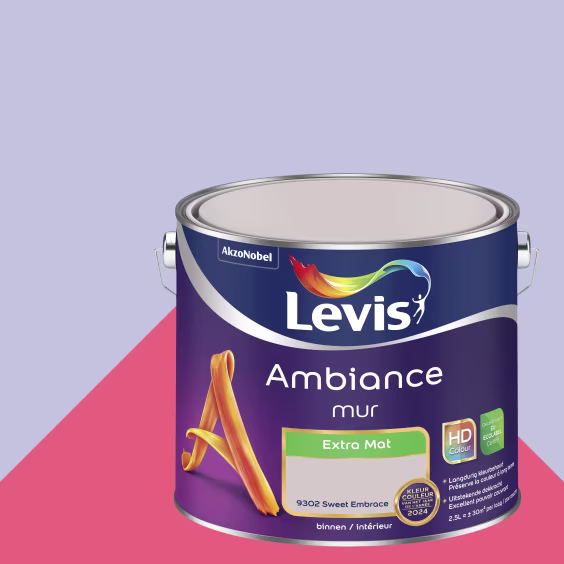25% korting op alle Levis Ambiance muurverf