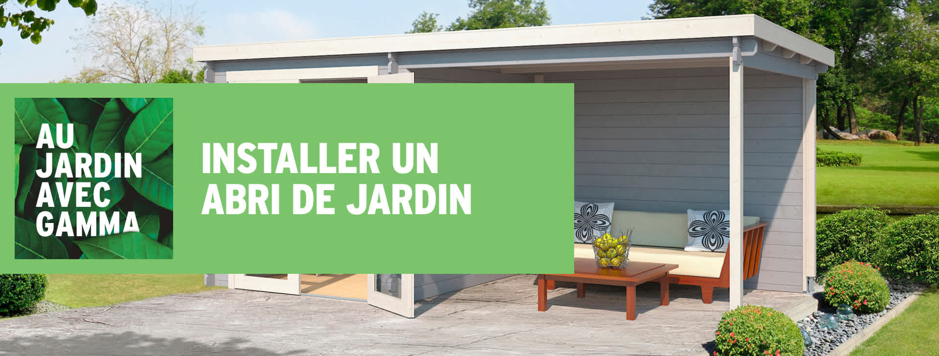Installer un abri de jardin? Suivez notre tuto GAMMA — free download