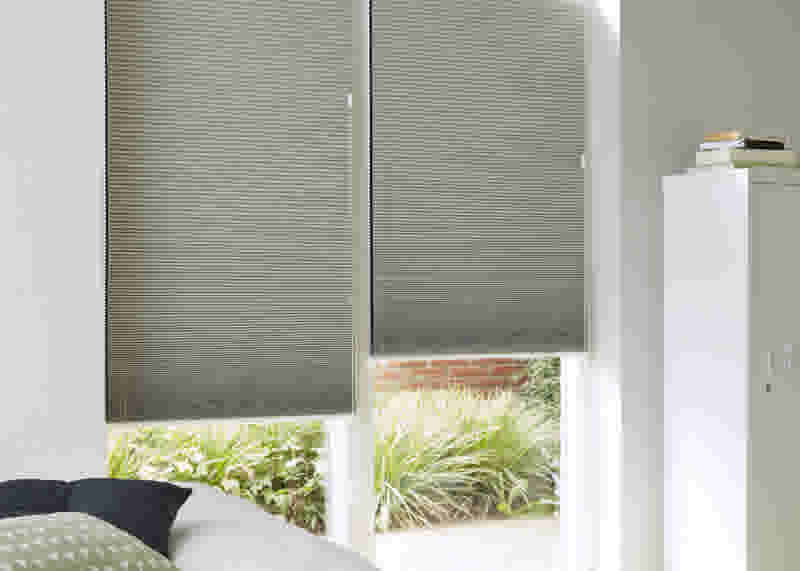 Plisségordijnen slaapkamer