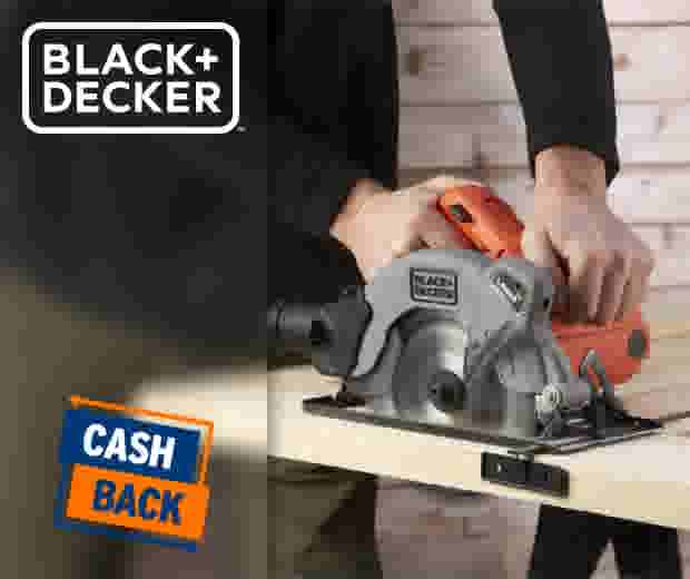 €30 CASHBACK BLACK+DECKER outillage jardin