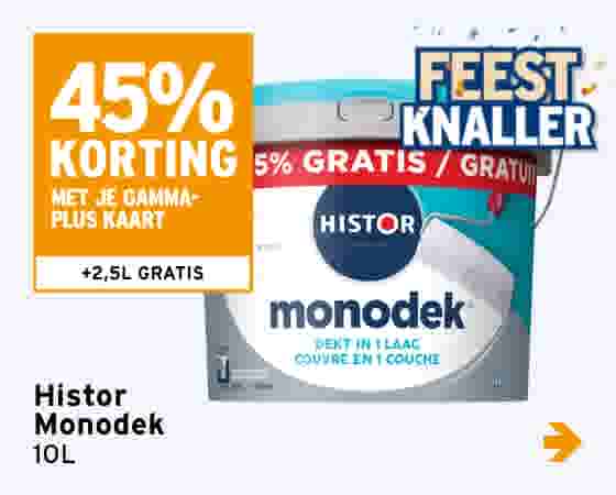 45% korting Histor Monodek 10L