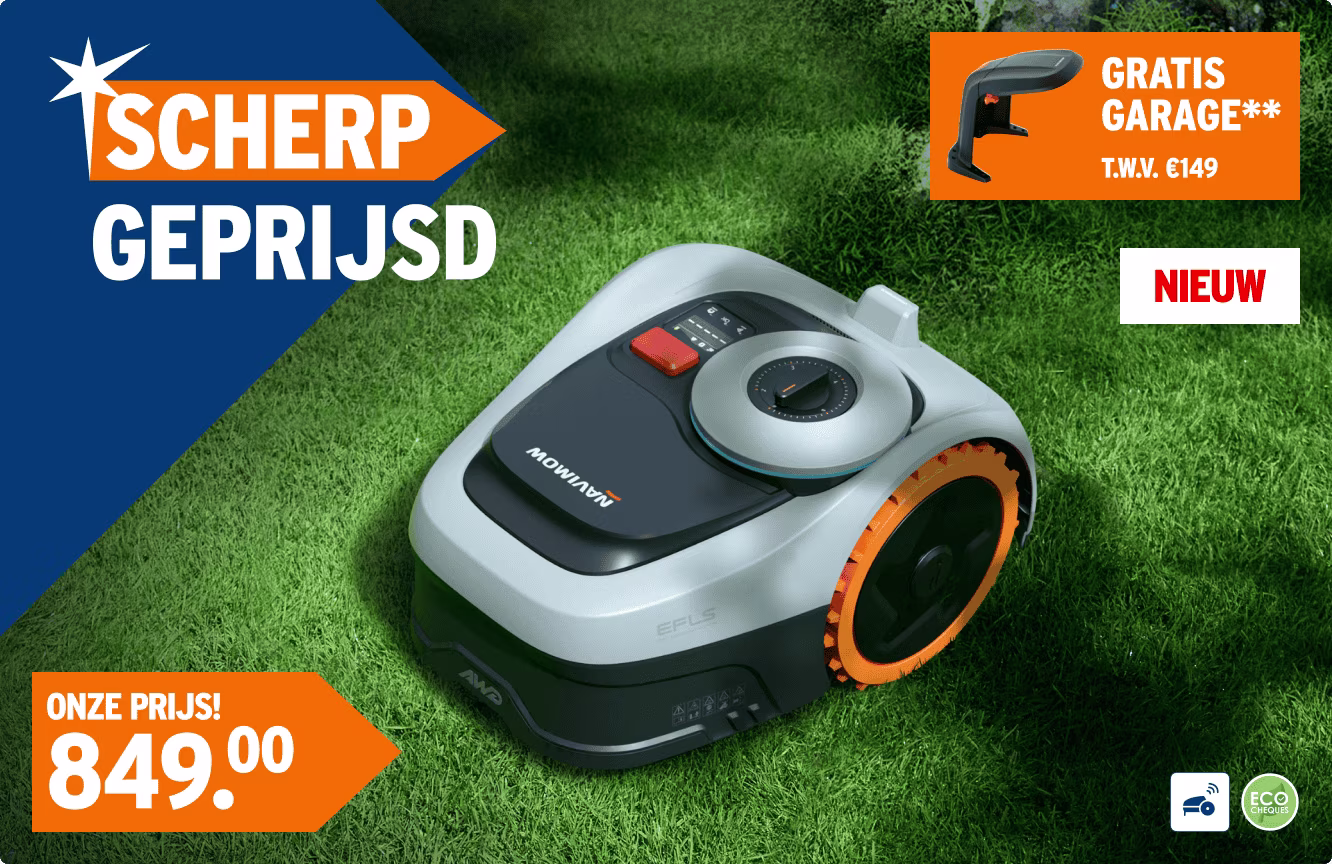 Scherp geprijsd - Segway robotmaaier Navimow i206 AWD