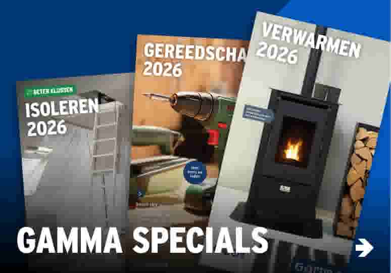 Drie Bricoler Malin catalogi voor 2026: Isolation, Outillage en Chauffage, getoond op blauwe achtergrond.