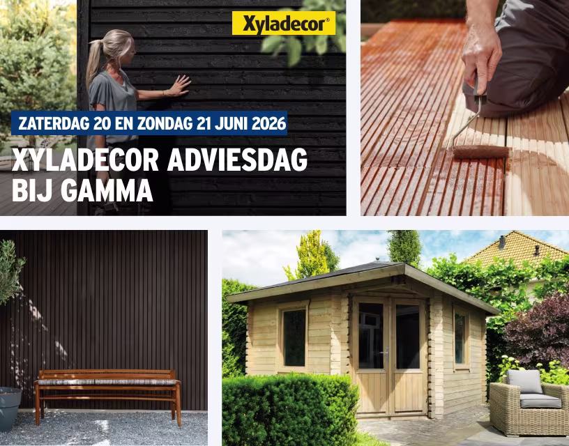 XYLADECOR adviesdagen bij GAMMA