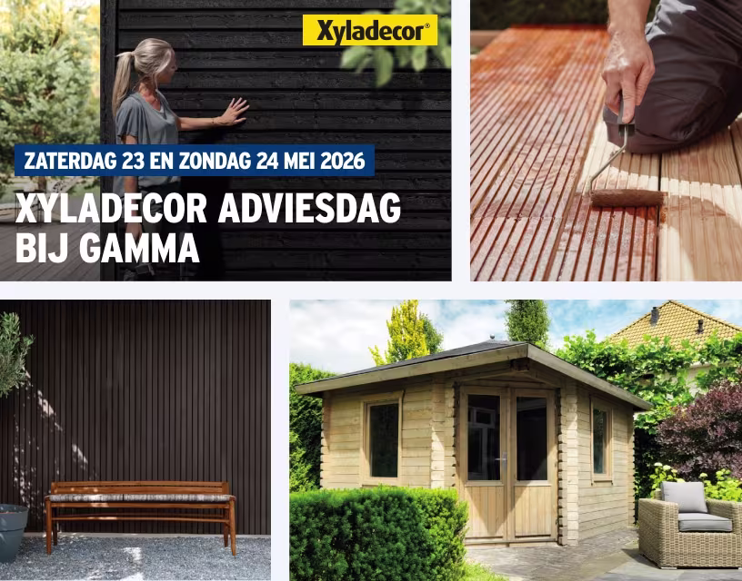 XYLADECOR adviesdagen bij GAMMA
