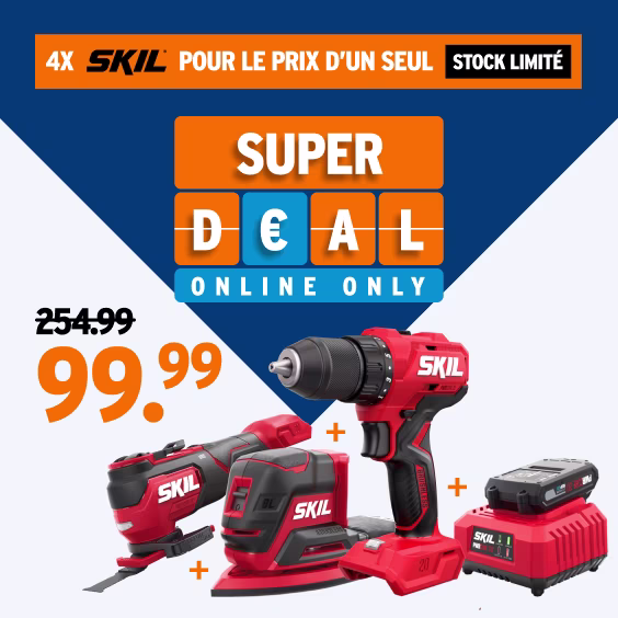 4x skil pour le prix d'un seul