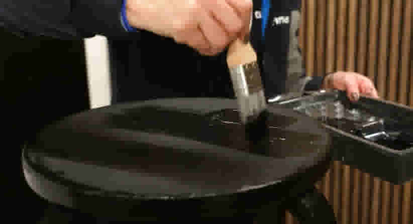 Krijtverf schilderen 