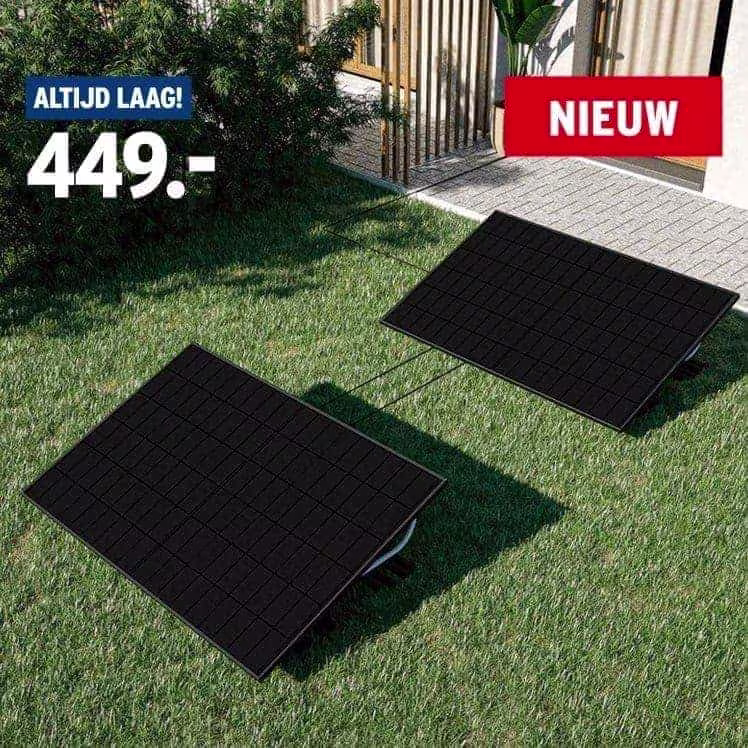 Solarleicht startset zonnepaneel plug & play 440W