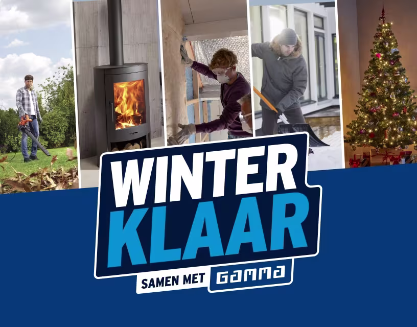 Winterklaar samen met GAMMA!