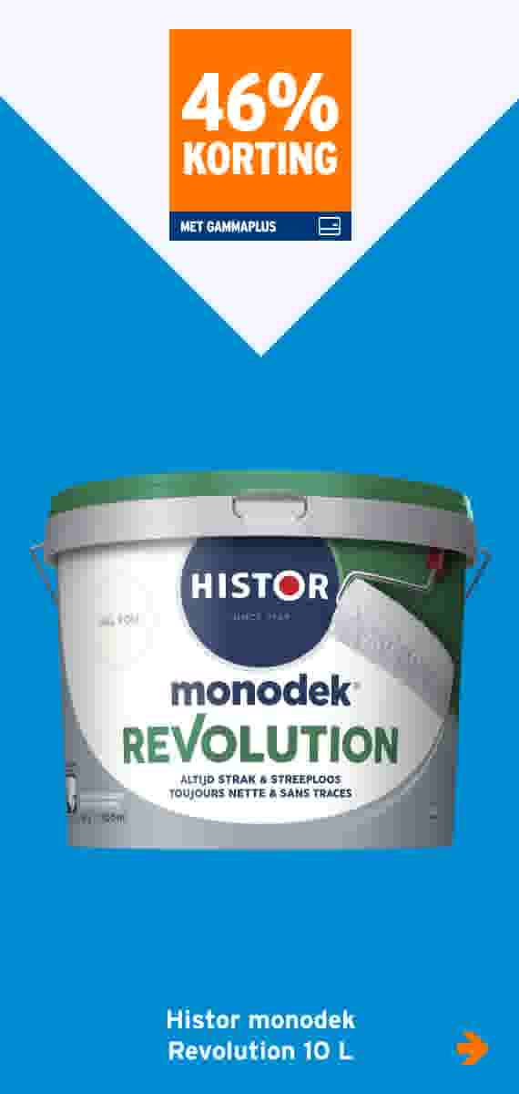 46% korting Histor monodek Revolution 10 L