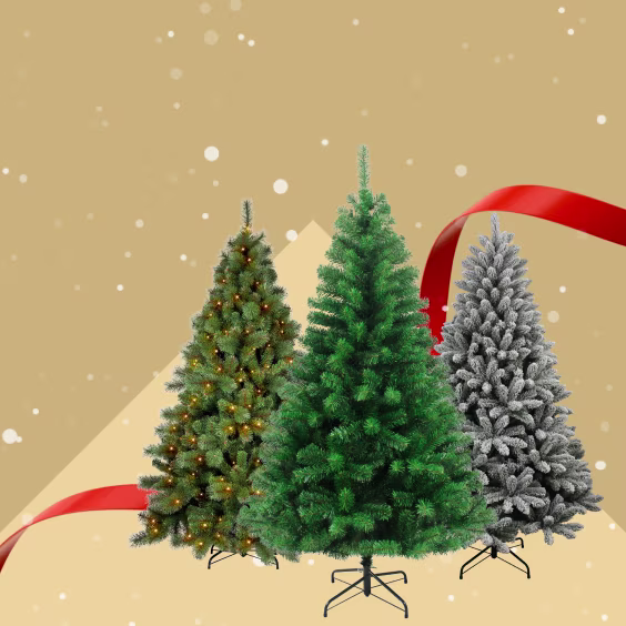 35% korting op alle kunstkerstbomen