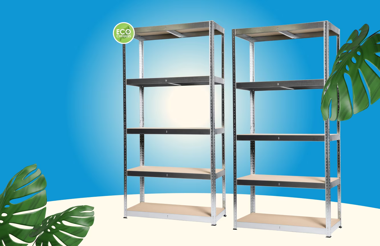 1+1 gratuit Étagère de rangement robuste en métal