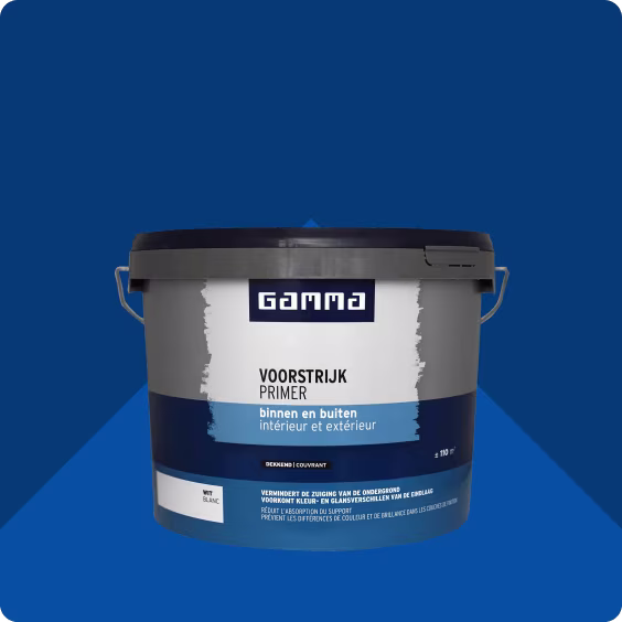 40% korting GAMMA  dekkende primer  wit 10 L