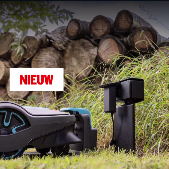 20% korting Niko Hydro tuinpaal met 2 stopcontacten zwart IP55