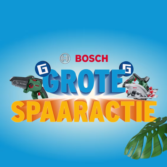 Bosch grote spaaractie