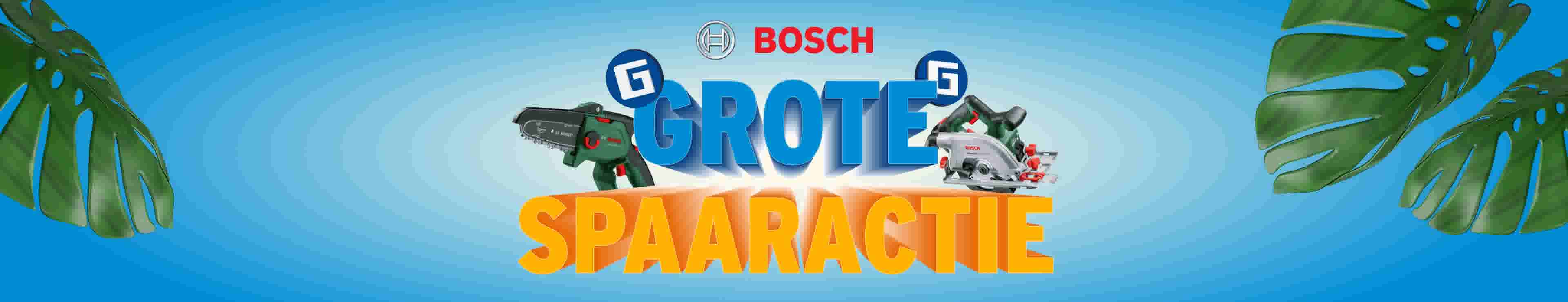 BOSCH spaaractie