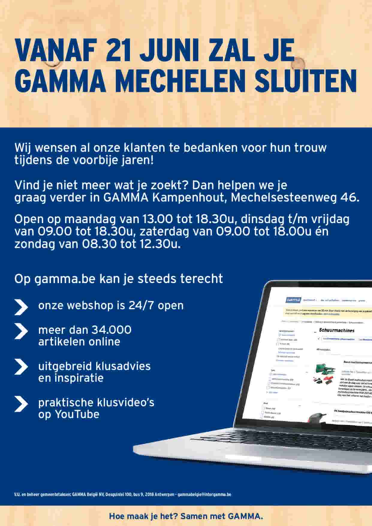GAMMA Mechelen