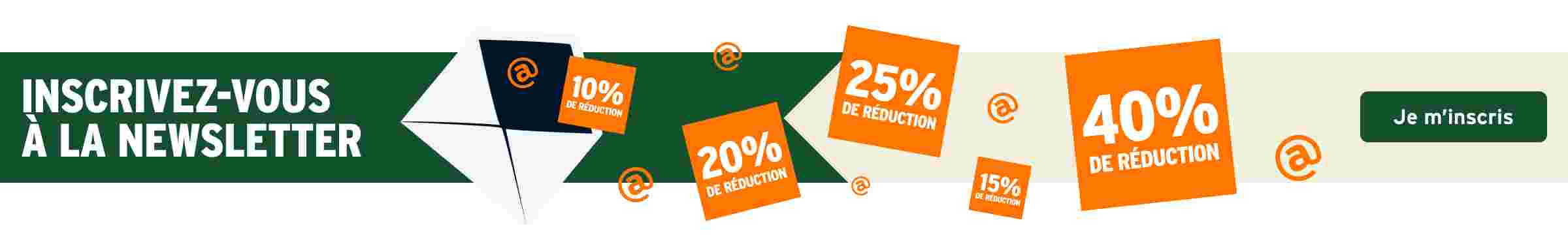 Inscrivez-vous  à la newsletter