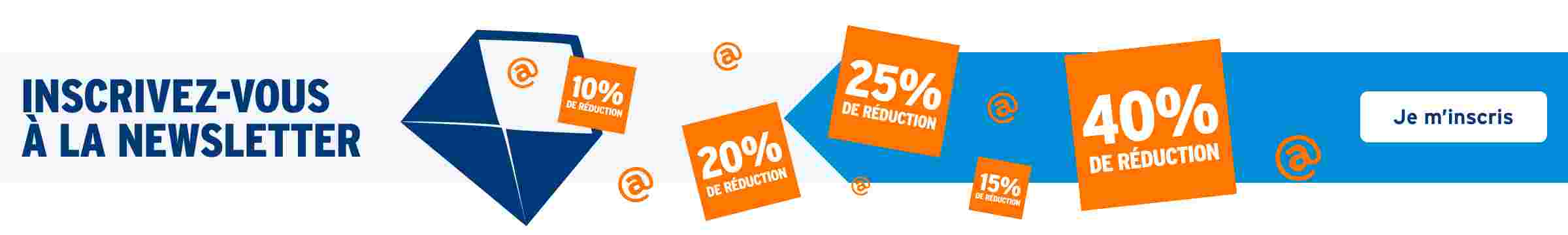 Inscrivez-vous  à la newsletter