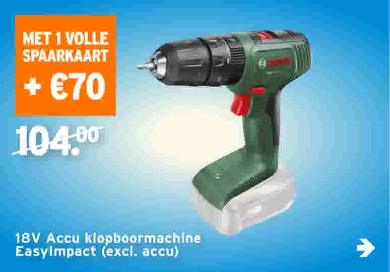 18V Accu klopboormachine EasyImpact (excl. accu)