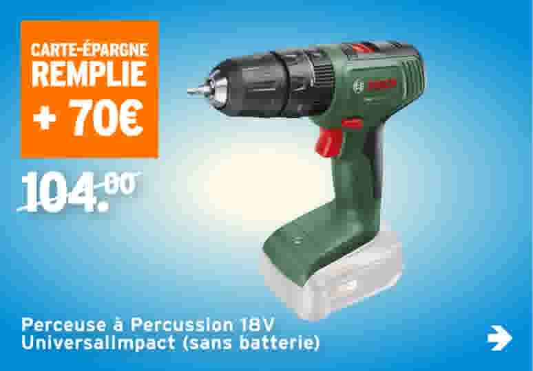 Perceuse à percussion 18V EasyImpact (sans batterie)