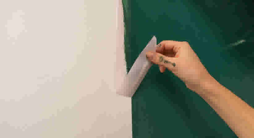 Afplaktape verwijderen