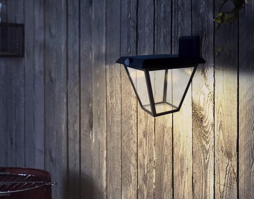Hoe installeer ik een buitenlamp met bewegingssensor?