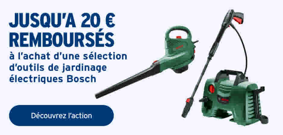 Bosch 20 euro cash-back