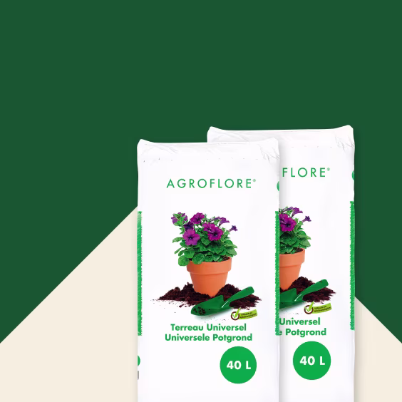 1+1 gratis Agroflore universele potgrond 40 L