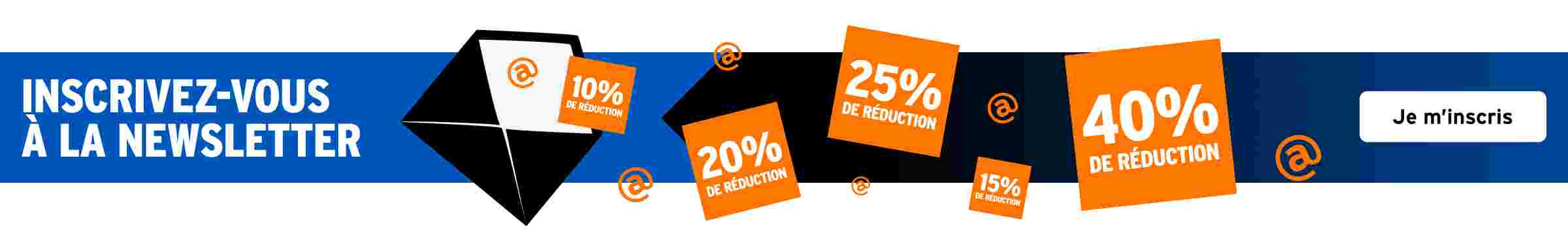 Inscrivez-vous  à la newsletter