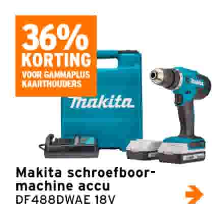 Makita schroefboormachine  accu DF488DWAE 18V