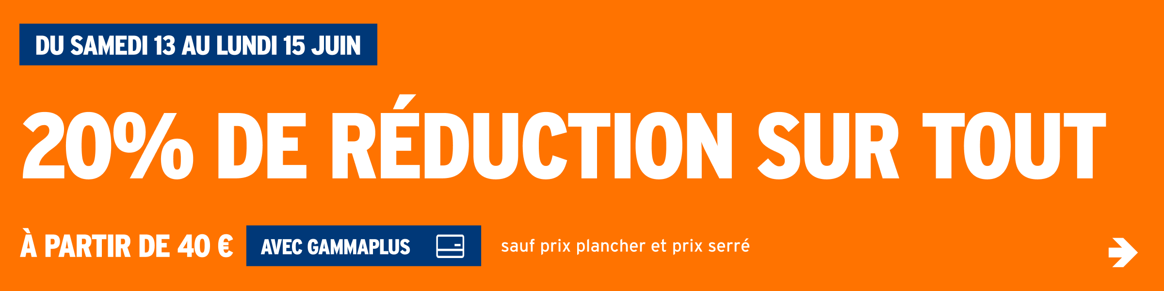 20% de réduction sur tout