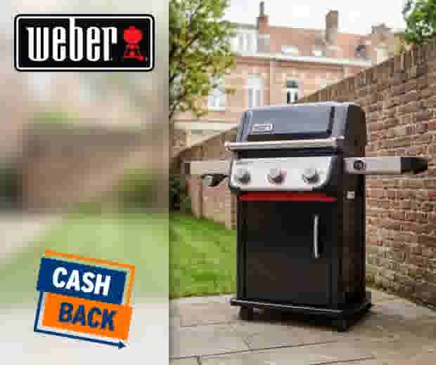Achetez un barbecue à gaz Weber Spirit et recevez 50 € cashback