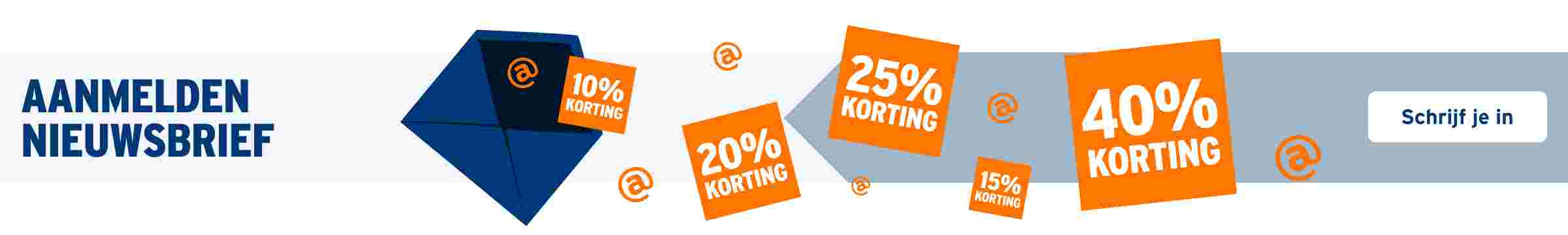 Aanmelden nieuwsbrief