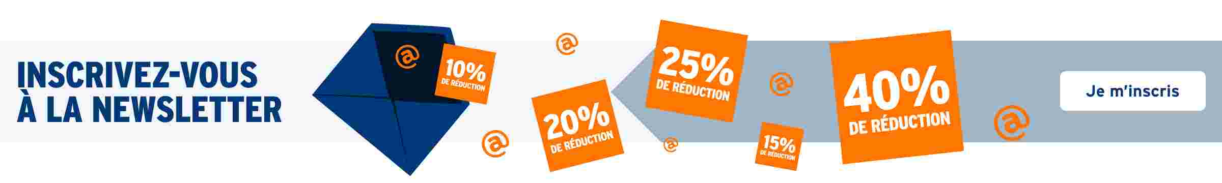 Inscrivez-vous  à la newsletter