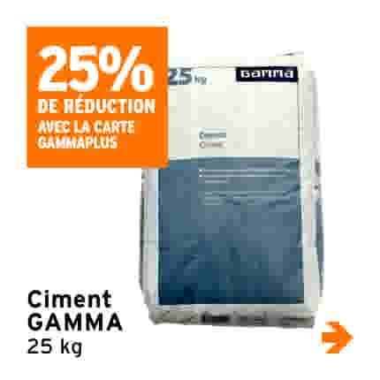 Ciment GAMMA 25 kg 