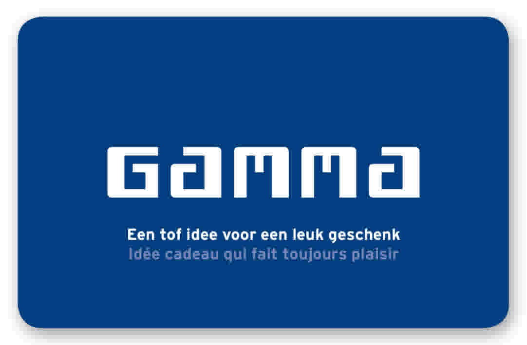 Gamma | Gamma Cadeaukaart