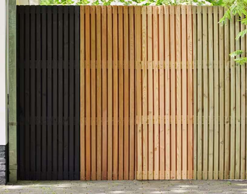 Welke houtsoort past bij jouw schutting?