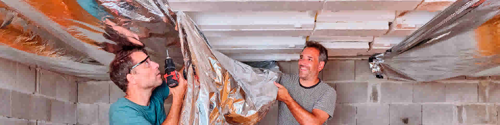 Kruipkelder isoleren met Tonzon