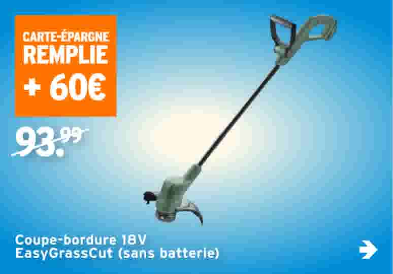 Coupe-bordure 18V EasyGrassCut (sans batterie)