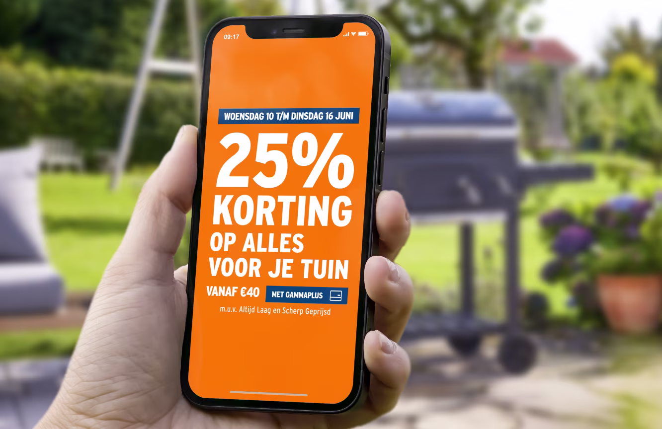 25% korting op alles voor je tuin