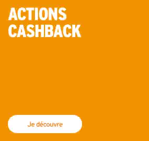 Actions cashback