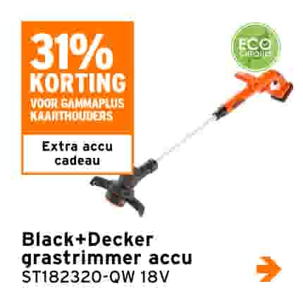 Black+Decker  grastrimmer accu  ST182320-QW 18V