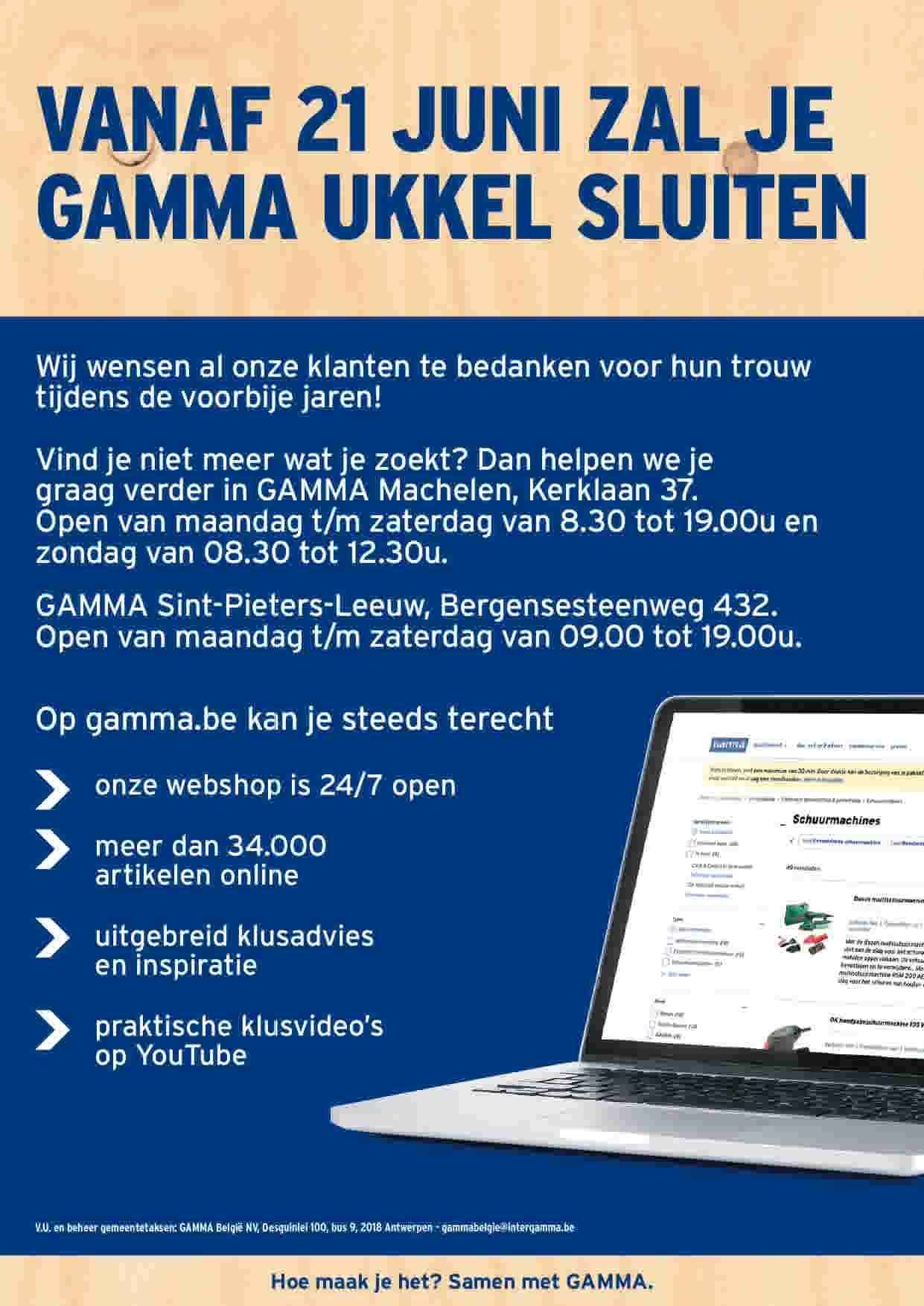 GAMMA Ukkel