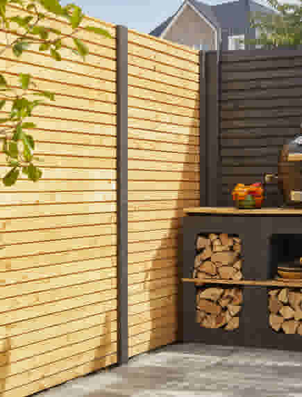 Bois de jardin en epicéa