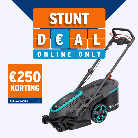 Stuntdeal - Gardena Grasmaaier