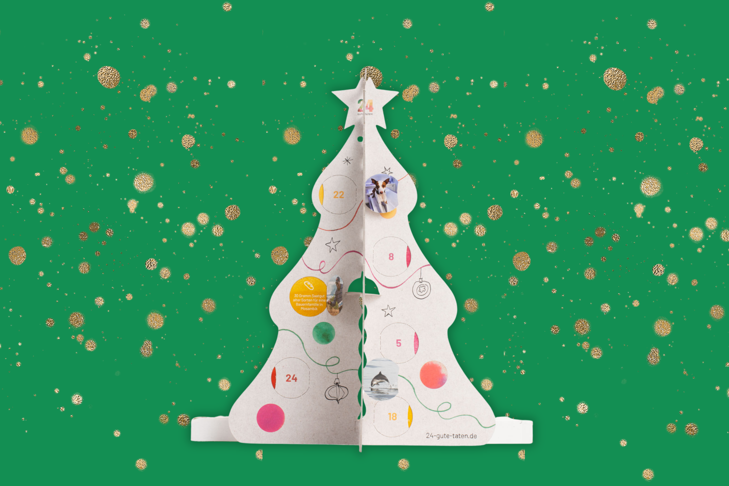  Der 24 gute Taten Adventskalender ist ein wertschätzendes und nachhaltiges Geschenk.